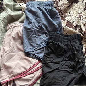 Nike Shorts Set - Light Pink, Slate Blue, Black